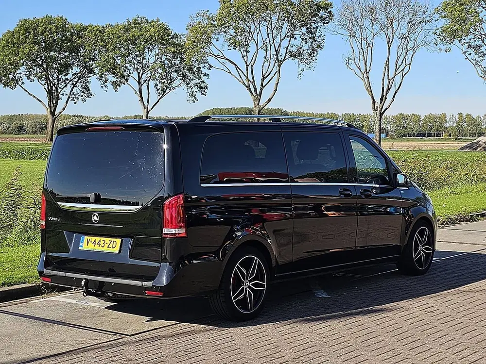 Mercedes-Benz V-Klasse 250 CDI XL L3 dubbel cabine leder 2x uit 2019, foto 3