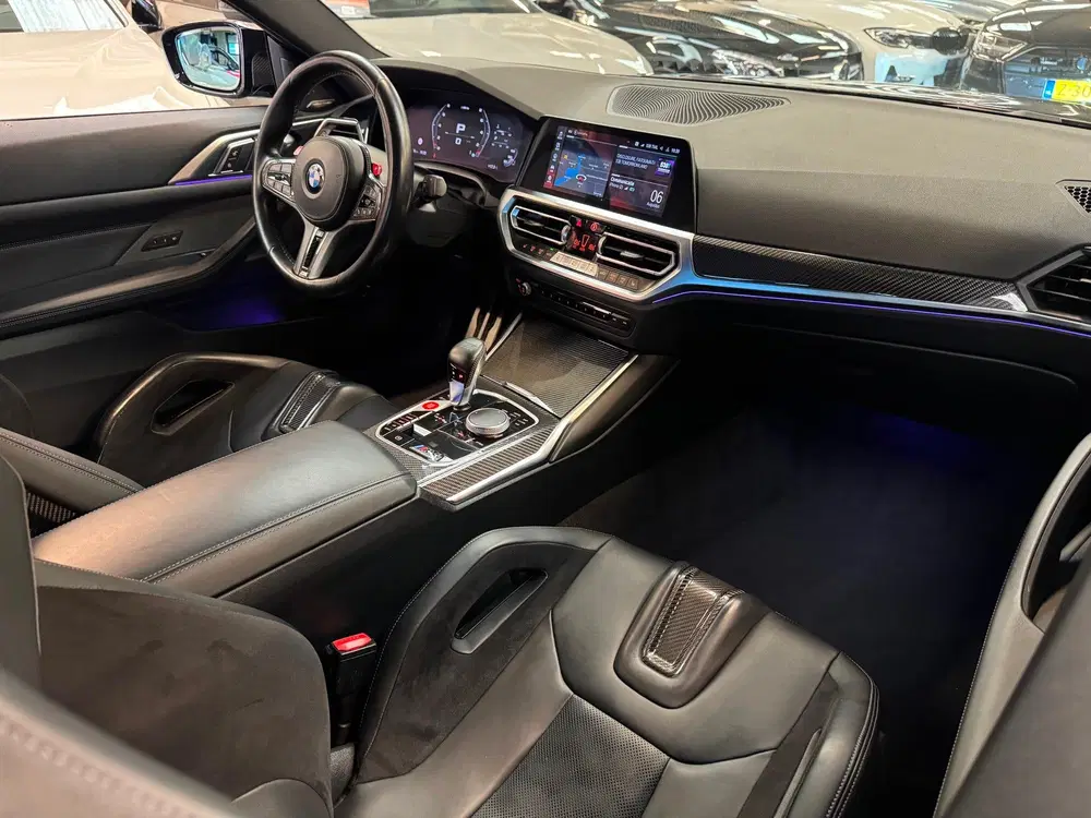 BMW 4-serie 4-serie Coupé M4 Competition Laser Carbons uit 2021, foto 4