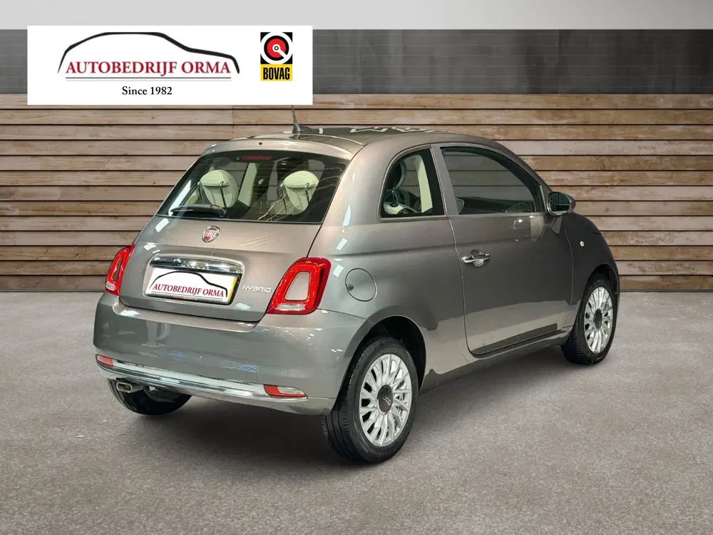 Fiat 500 1.0 Hybrid Lounge NAP 54000km uit 2020, foto 2