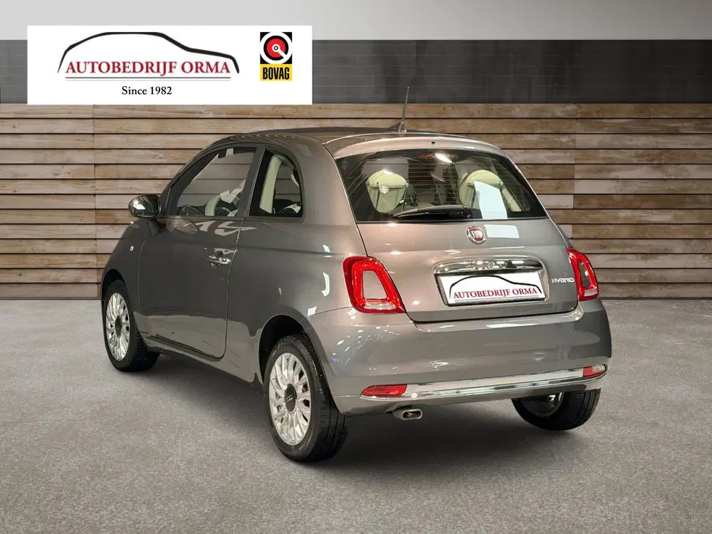 Fiat 500 1.0 Hybrid Lounge NAP 54000km uit 2020, foto 3