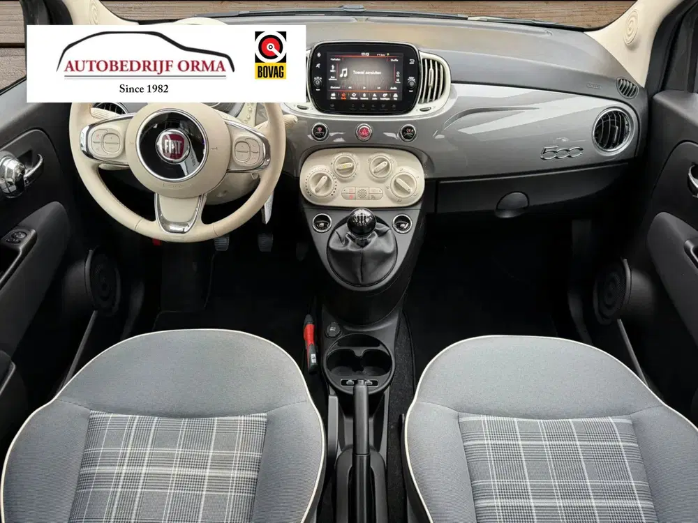 Fiat 500 1.0 Hybrid Lounge NAP 54000km uit 2020, foto 9