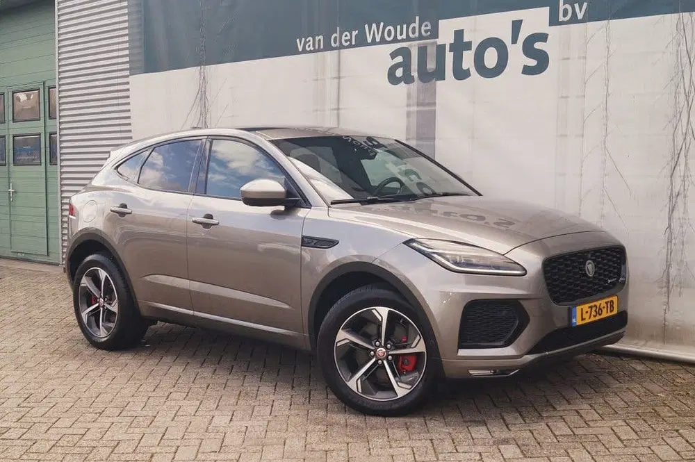 Jaguar E-Pace 1.5 P300e AWD R-Dynamic HSE -LEER-PANO-CAM uit 2021, foto 4