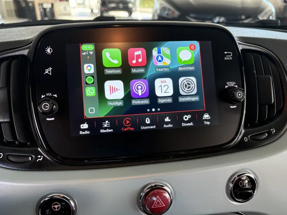 Fiat 500 1.0 Hybrid Dolce vita Airco uit 2022, foto 13