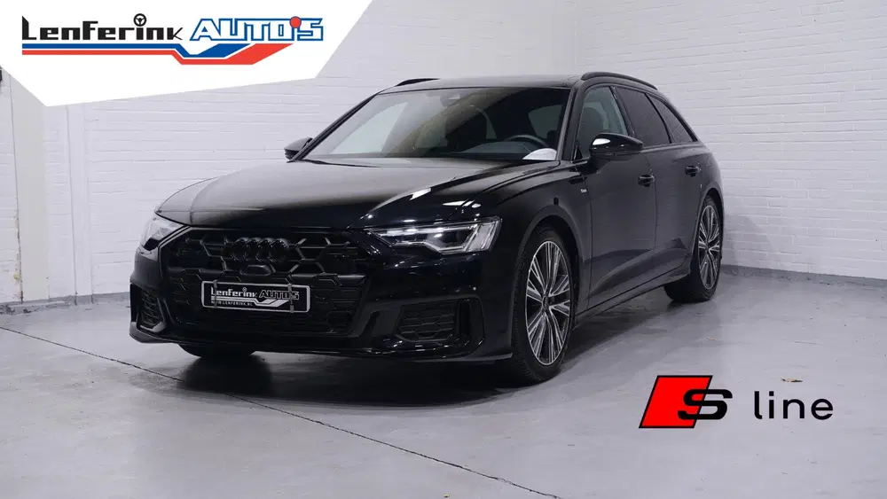 Audi A6 50 TFSI e 299 pk Quattro S Line Panodak uit 2024