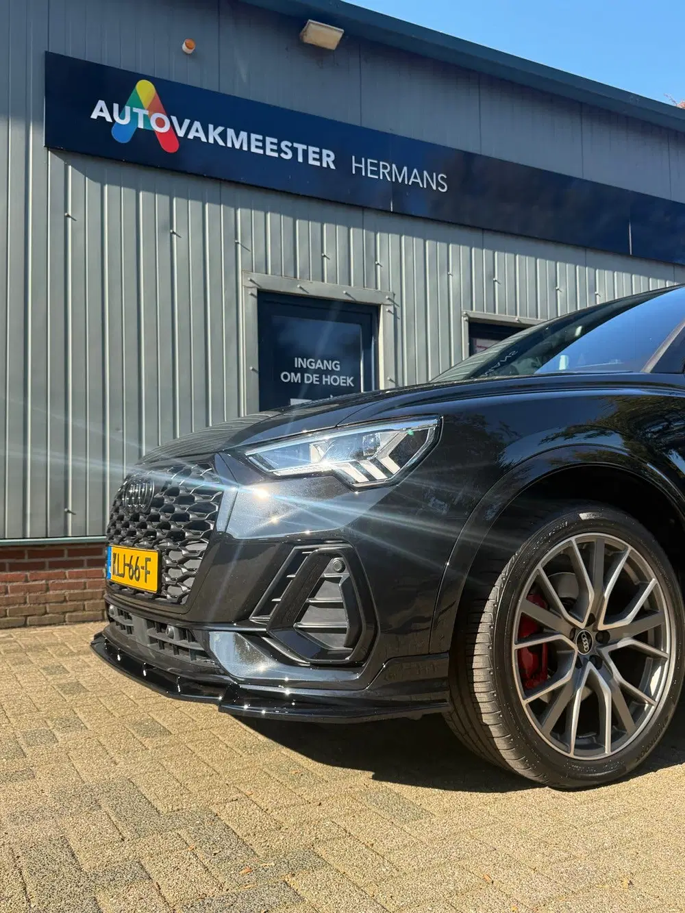 Audi Q3 40 Tfsi 190pk S Tronic Quattro 2021 Zwart uit 2021, foto 2