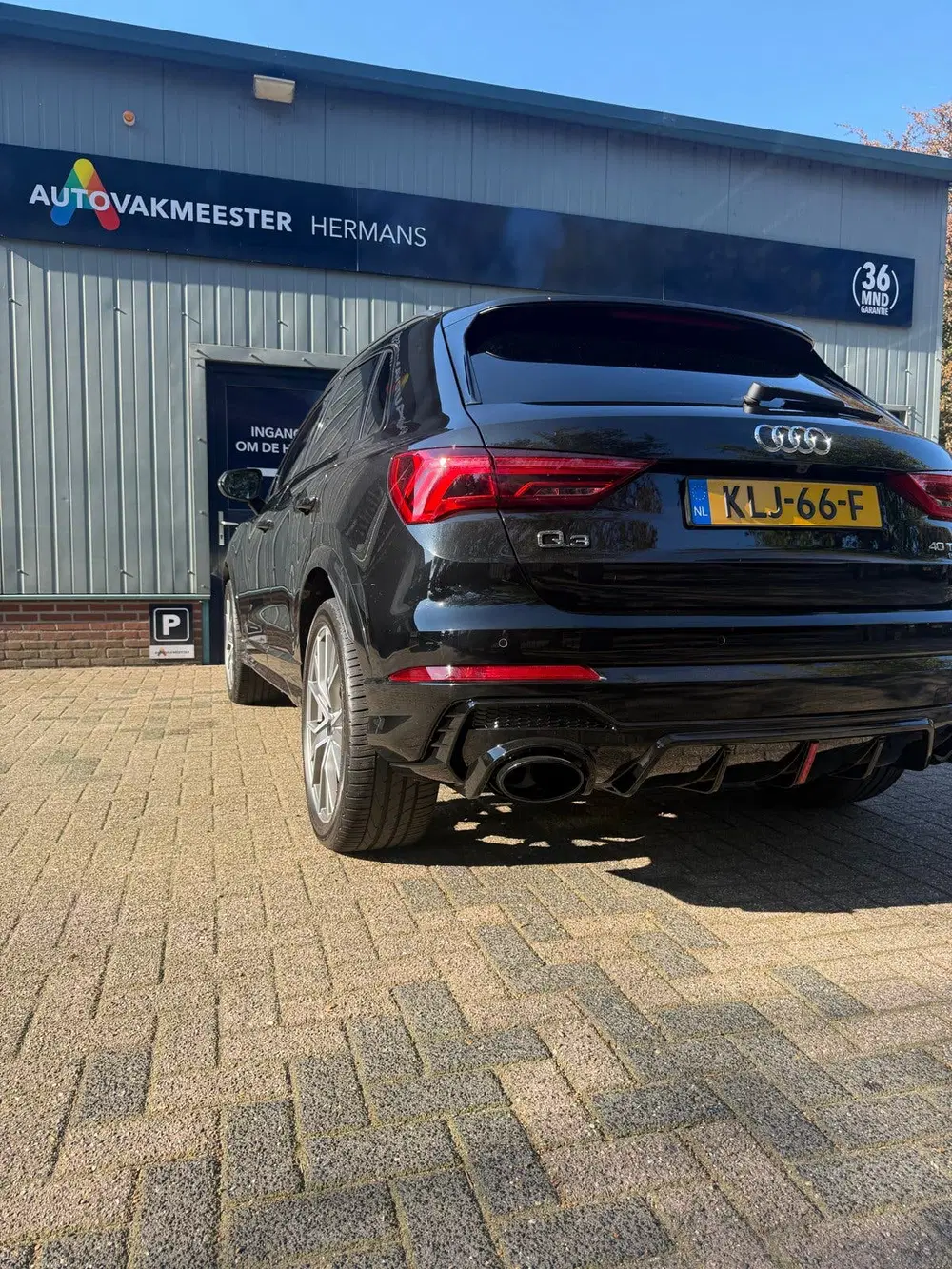 Audi Q3 40 Tfsi 190pk S Tronic Quattro 2021 Zwart uit 2021, foto 4