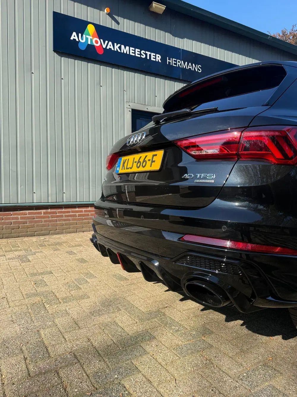 Audi Q3 40 Tfsi 190pk S Tronic Quattro 2021 Zwart uit 2021, foto 8