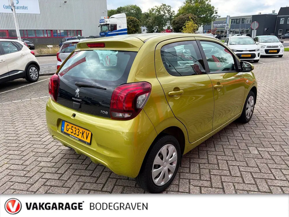 Peugeot 108 1.0 e-VTi Active 'Green Fizz' uit 2019, foto 2