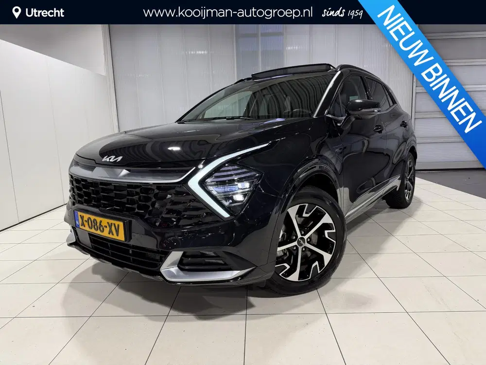 Kia Sportage 1.6 T-GDi Hybrid DynamicPlusLine Stoel en uit 2024