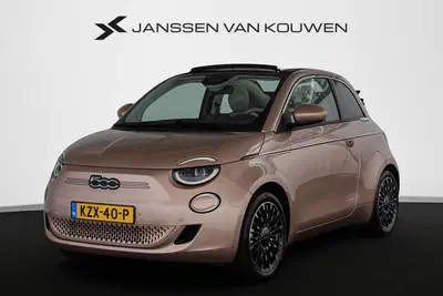 Fiat 500C La Prima 42 kWh Cabrio Leder Stoelverwarmi uit 2024