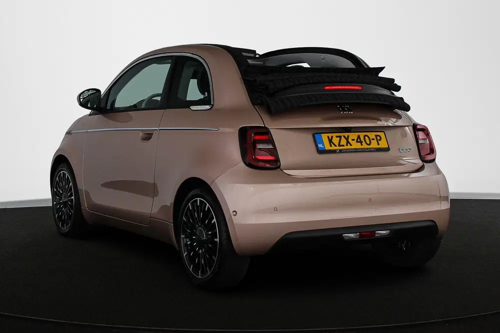 Fiat 500C La Prima 42 kWh Cabrio Leder Stoelverwarmi uit 2024, foto 4