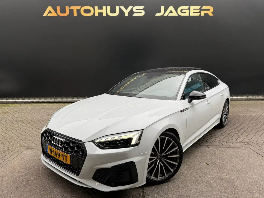 Audi A5 40 TFSI Quattro Sline Competition Pano Car uit 2022, foto 4