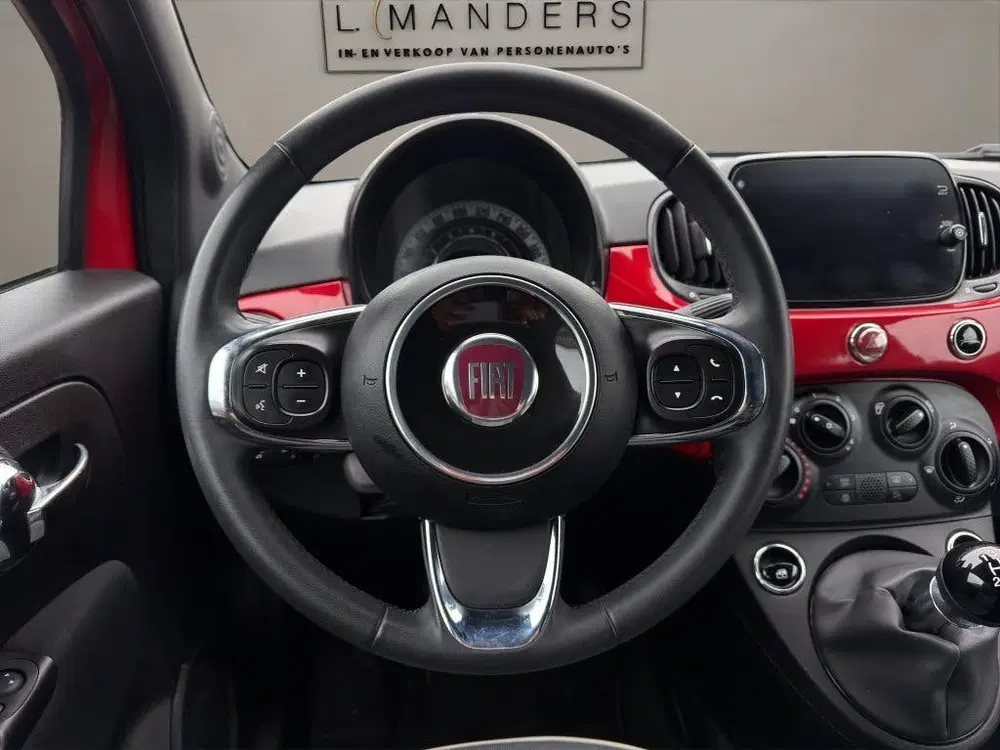 Fiat 500C 1.0 Hybrid Lounge 2020 ROOD uit 2020, foto 13