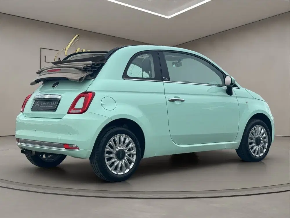 Fiat 500C 1.2 Lounge 2019 MINT GROEN uit 2019, foto 10