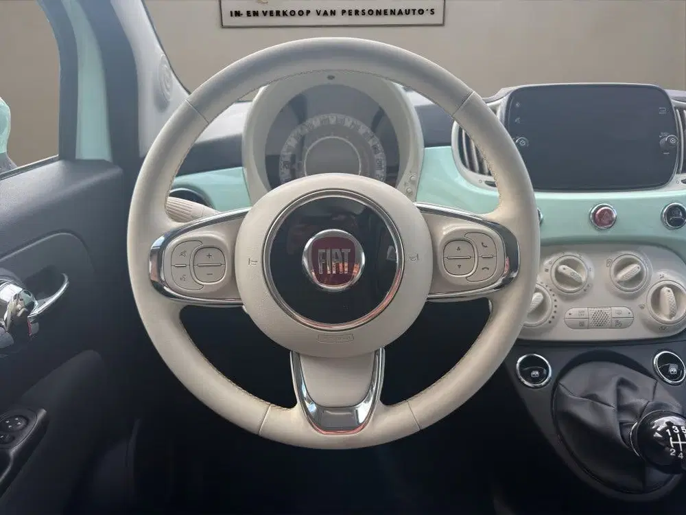 Fiat 500C 1.2 Lounge 2019 MINT GROEN uit 2019, foto 14