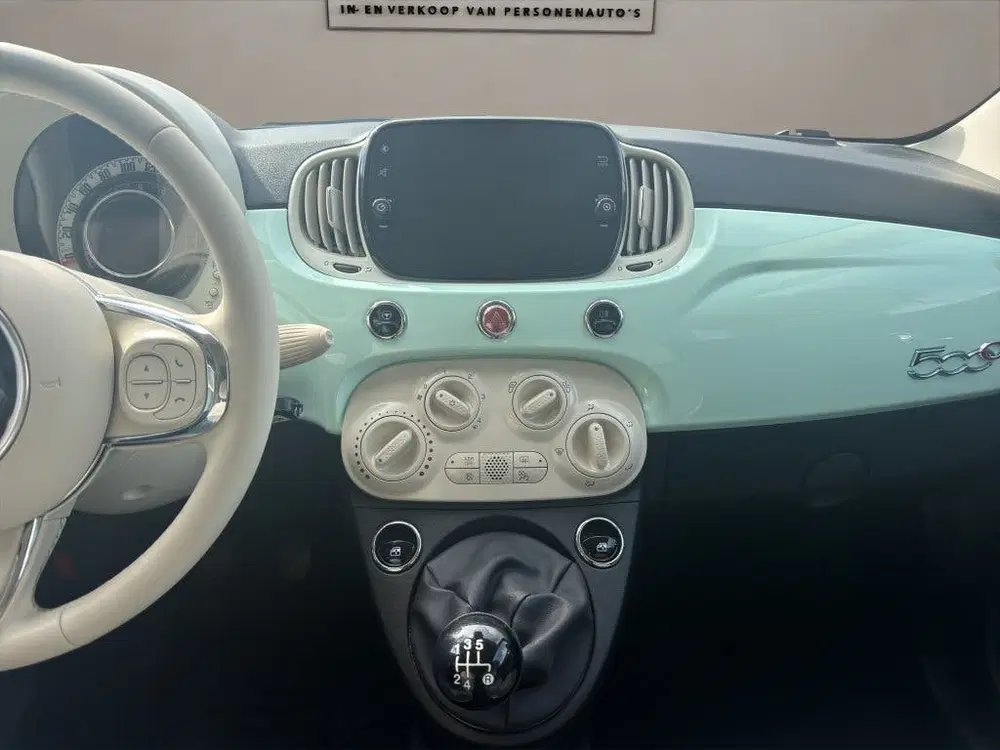 Fiat 500C 1.2 Lounge 2019 MINT GROEN uit 2019, foto 15