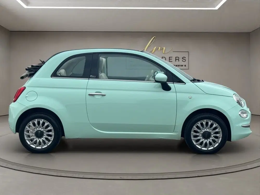 Fiat 500C 1.2 Lounge 2019 MINT GROEN uit 2019, foto 2