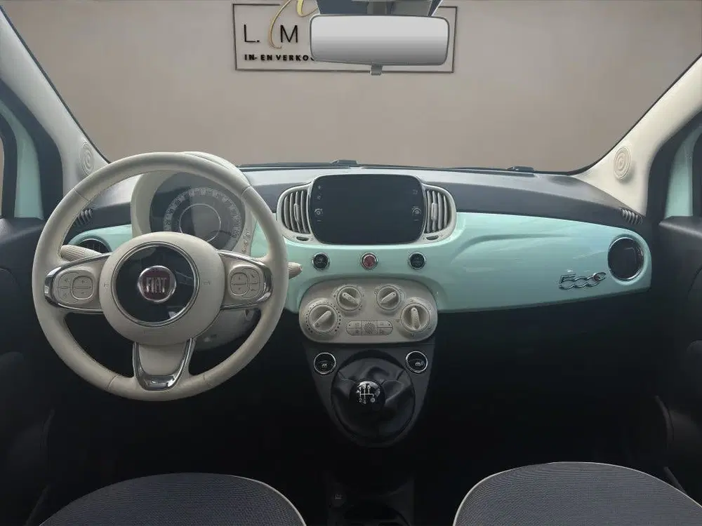 Fiat 500C 1.2 Lounge 2019 MINT GROEN uit 2019, foto 3