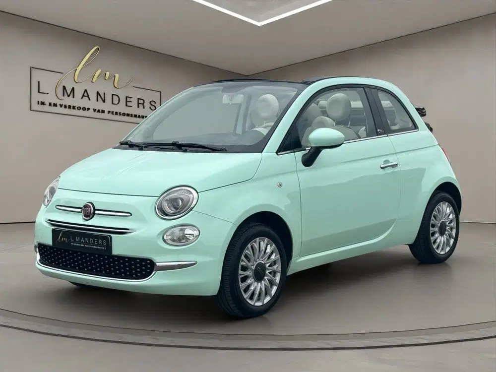 Fiat 500C 1.2 Lounge 2019 MINT GROEN uit 2019, foto 6