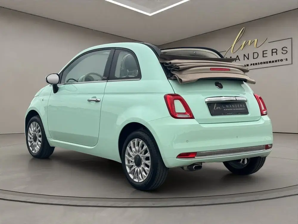 Fiat 500C 1.2 Lounge 2019 MINT GROEN uit 2019, foto 8