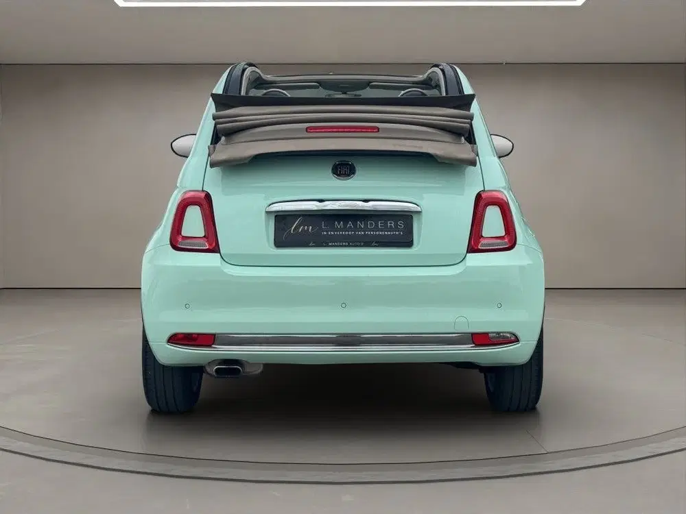 Fiat 500C 1.2 Lounge 2019 MINT GROEN uit 2019, foto 9