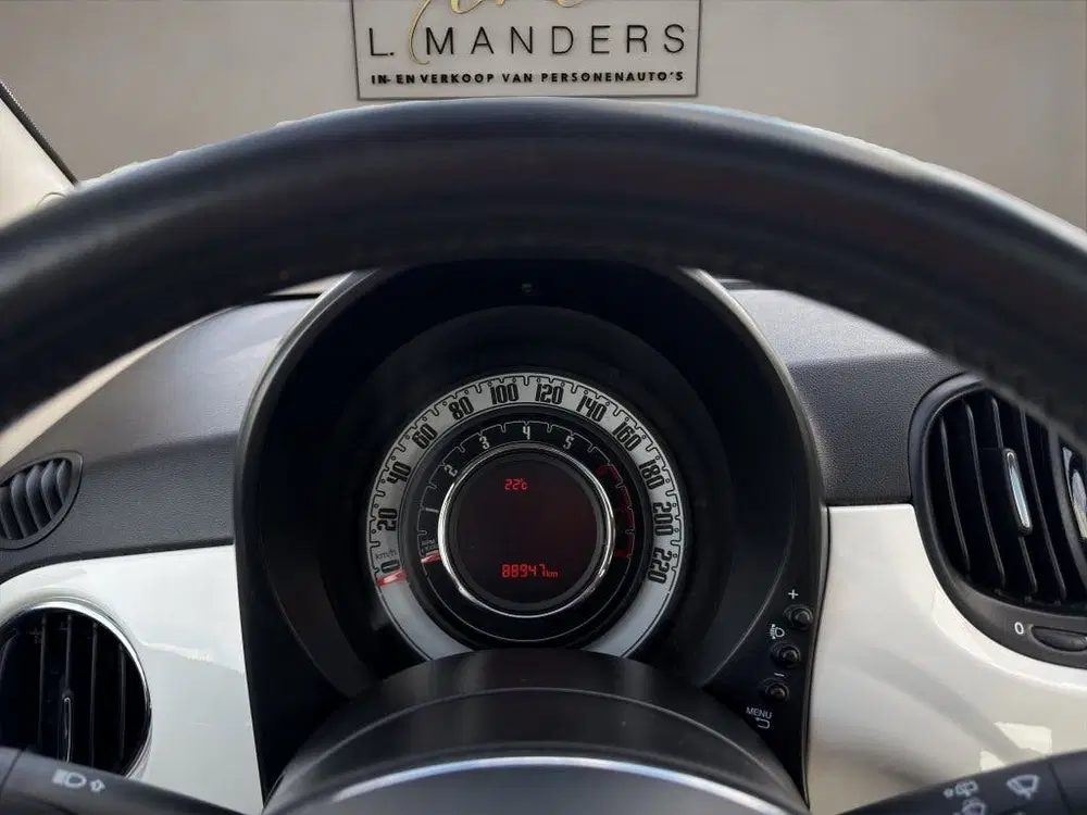 Fiat 500 1.2 Lounge 2019 WIT uit 2019, foto 14