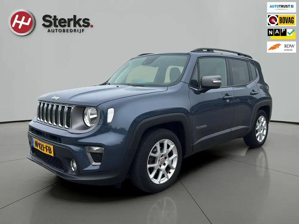 Jeep Renegade 1.0T Limited 46947 KM CARPLAY uit 2021