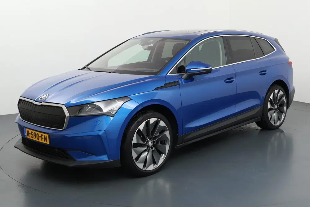 Skoda Enyaq 80 Elektrisch rijden met warmtepomp voor e uit 2021, foto 4