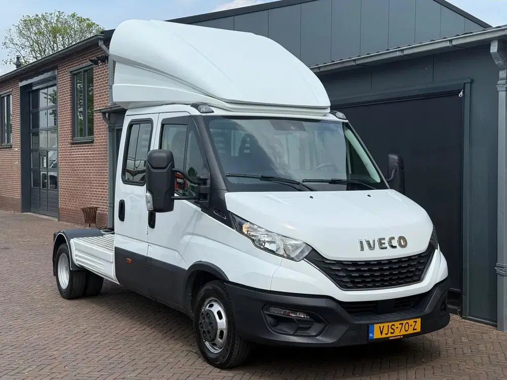 Iveco Daily 40C16 Hi Matic Be trekker 8 Ton Dubbel Cab uit 2021