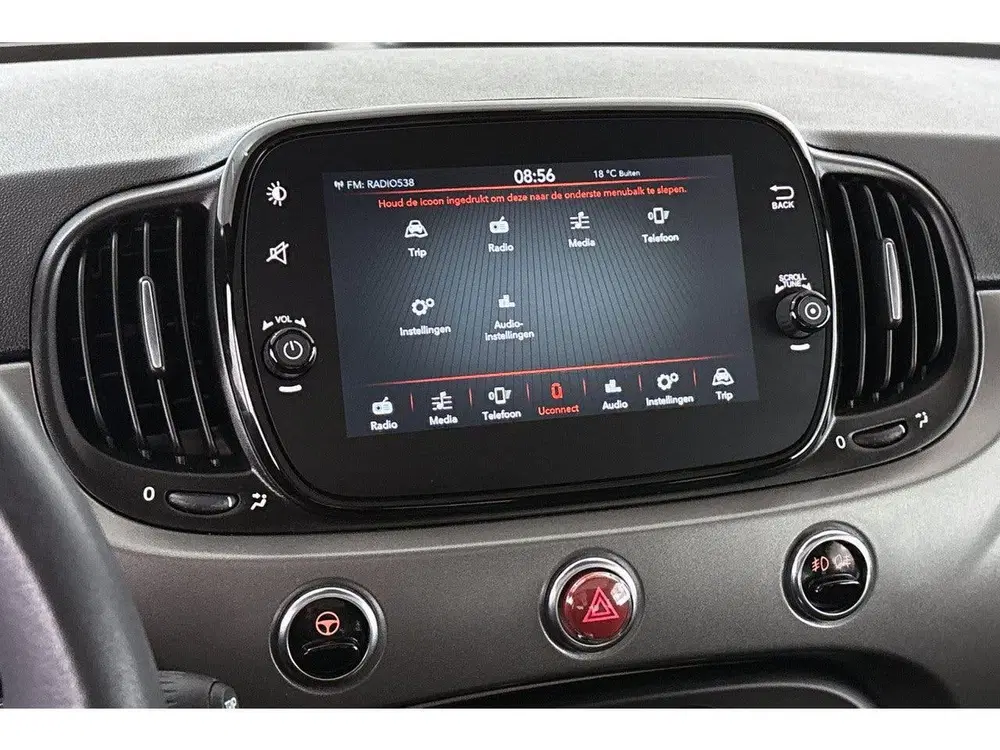 Fiat 500 1.0 Hybrid Sport Panoramadak Climate Contr uit 2022, foto 13