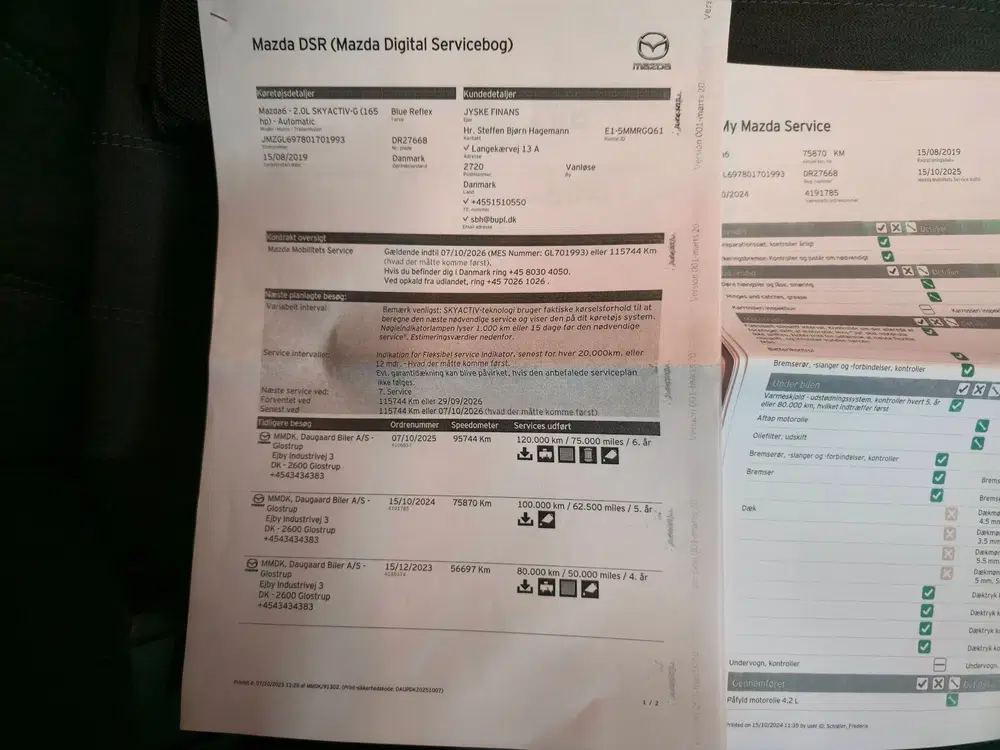 Mazda 6 2.0 SkyActiv-G 165 uit 2019, foto 14