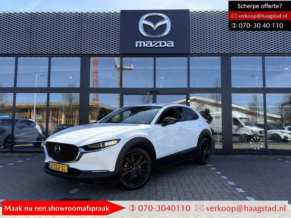 Mazda CX-30 2.0 e-SkyActiv-G M Hybrid Homura Dealer on uit 2024