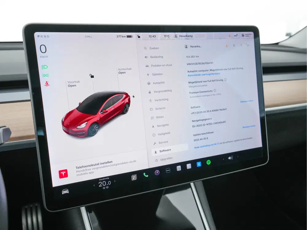Tesla Model 3 Performance 75 kWh AWD [ Fase-3-17kW ] {So uit 2019, foto 15