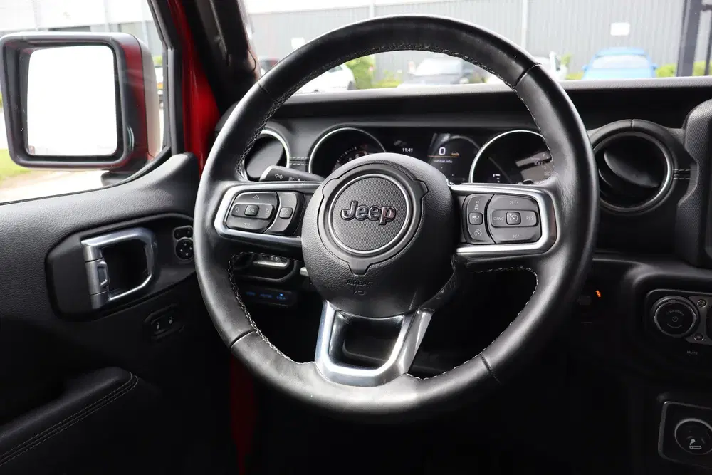 Jeep Wrangler 4xe 380 Sahara Camera voor + achter uit 2021, foto 14