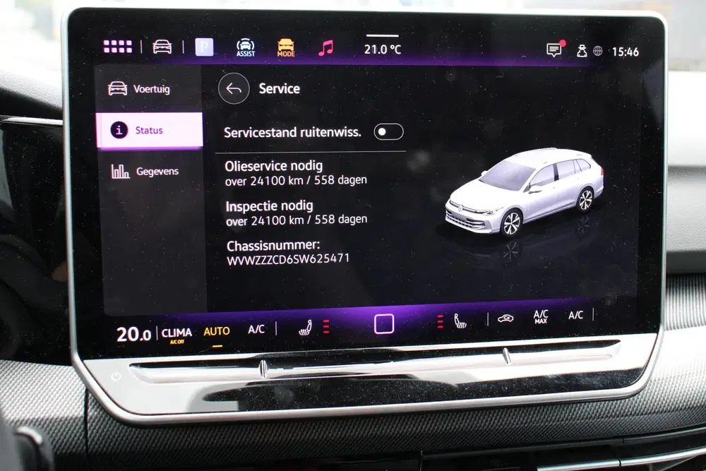 Volkswagen Golf 1.5 eTSI 150PK R-LINE PDC uit 2025, foto 12