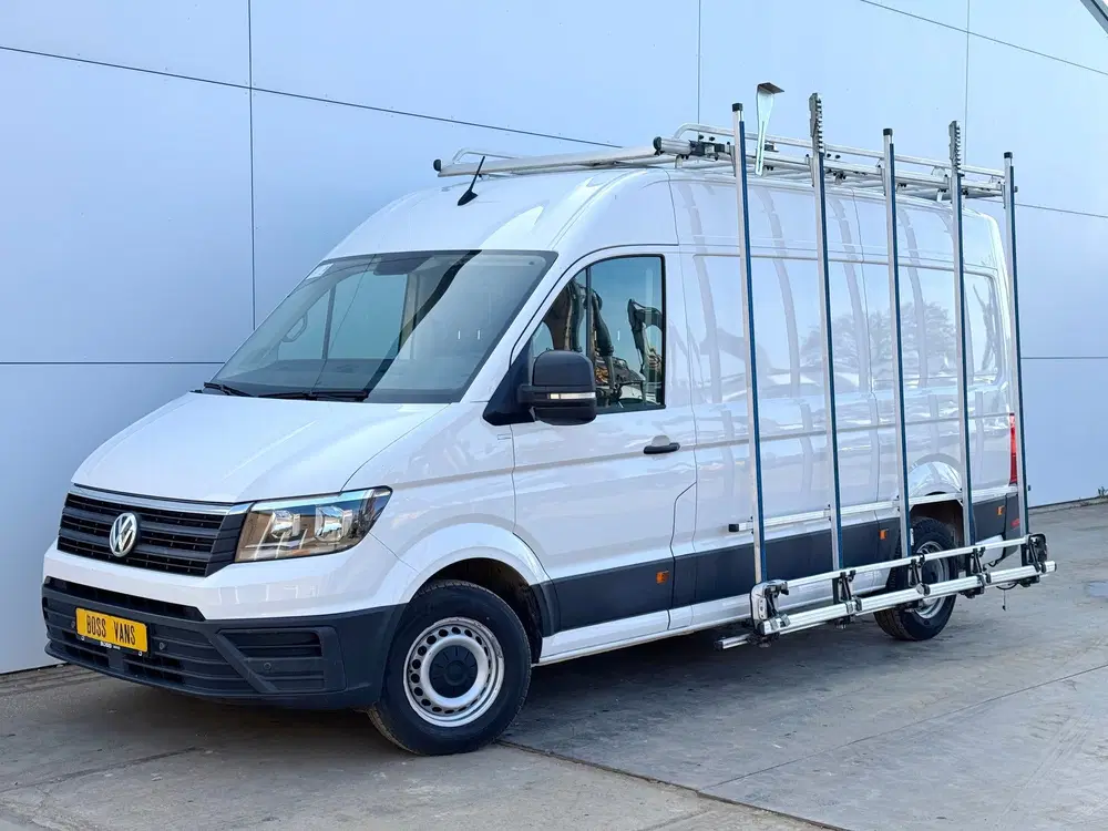 Volkswagen Crafter 2.0 TDI 140 PK Glasresteel Glastransporte uit 2019