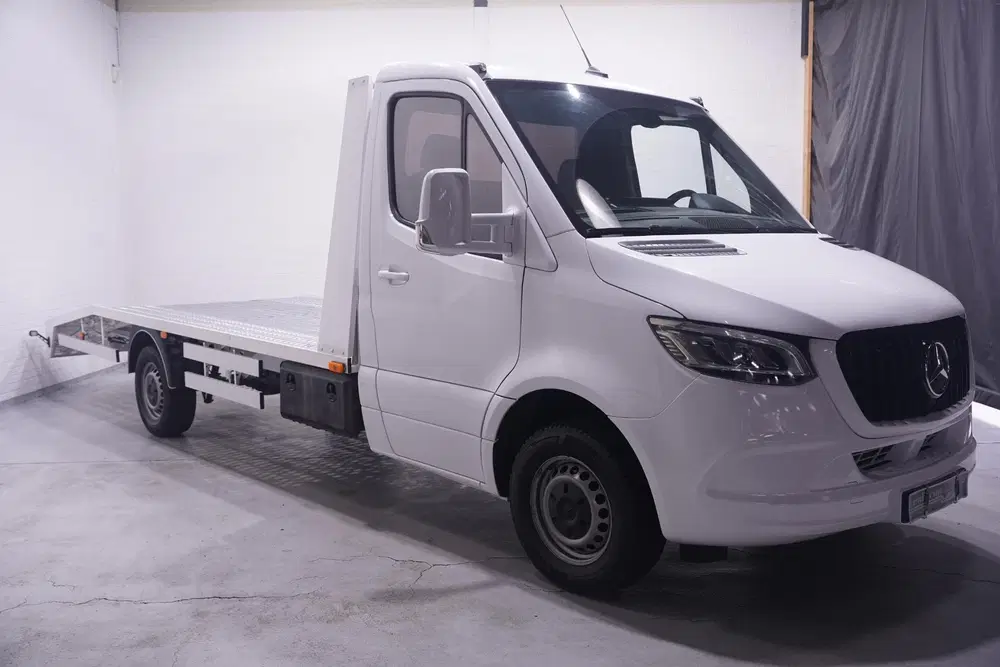 Mercedes-Benz Sprinter 319 CDI 3.0 V6 190 pk Autotransporter uit 2020, foto 2