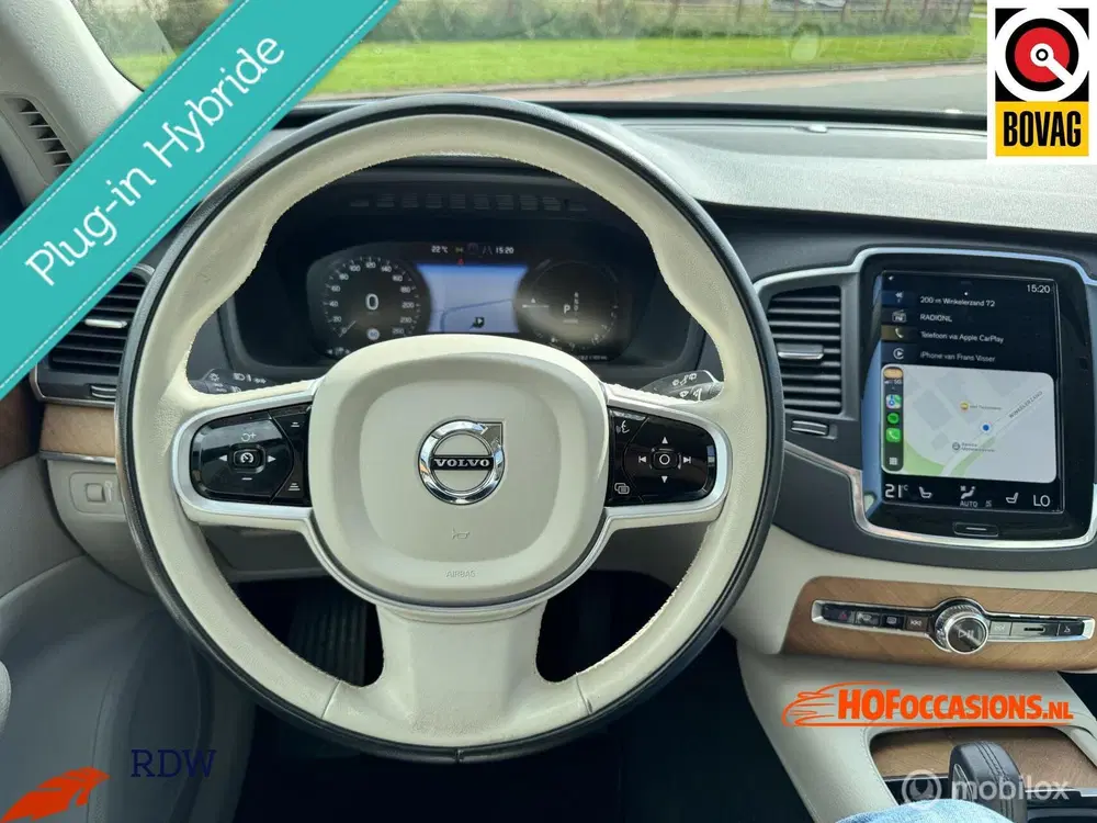 Volvo XC90 2.0 T8 Recharge AWD Inscription 7 PERS uit 2021, foto 3