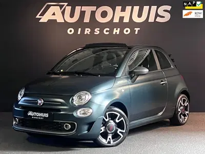 Fiat 500C 1.0 Hybrid Sport Matt groen uit 2021