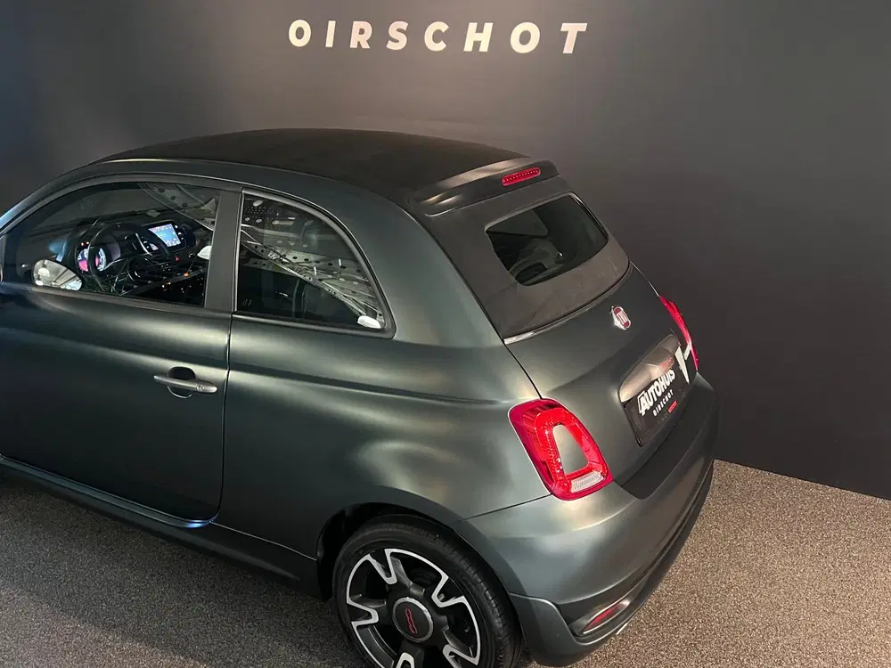 Fiat 500C 1.0 Hybrid Sport Matt groen uit 2021, foto 12