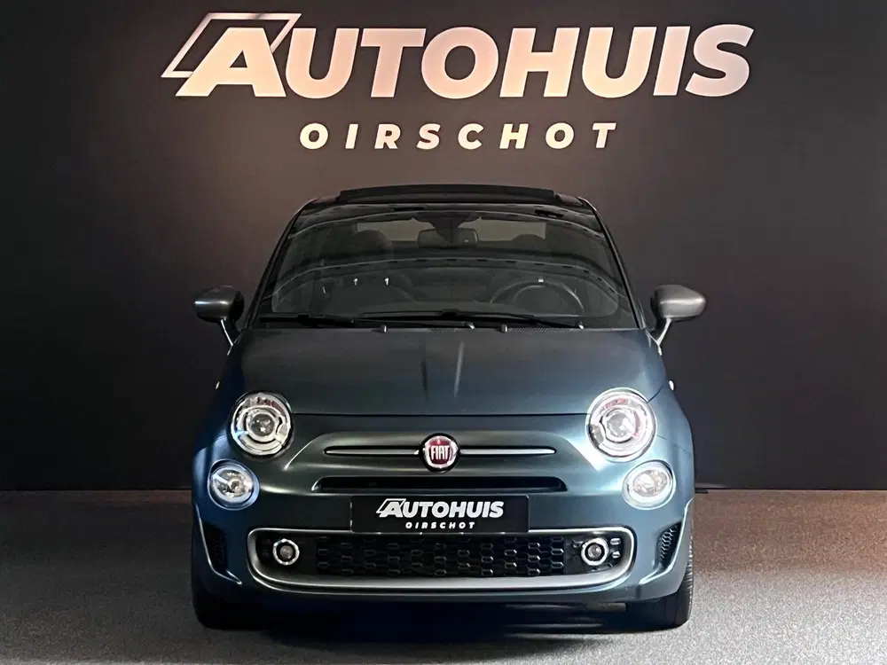 Fiat 500C 1.0 Hybrid Sport Matt groen uit 2021, foto 7
