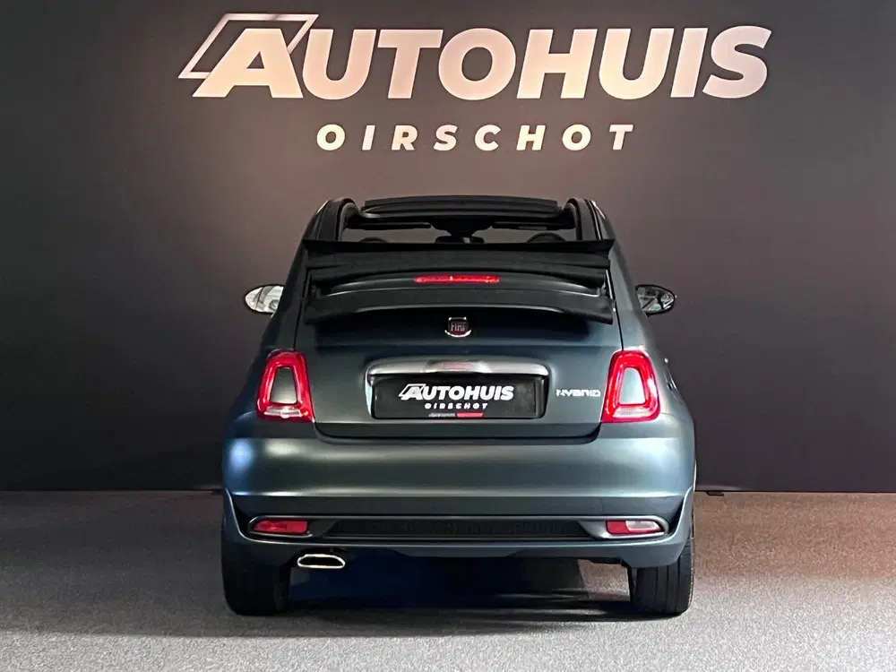 Fiat 500C 1.0 Hybrid Sport Matt groen uit 2021, foto 8