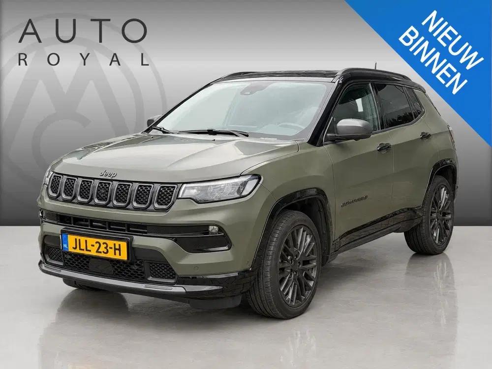 Jeep Compass 1.3T S MAT GROEN KLEUR uit 2022