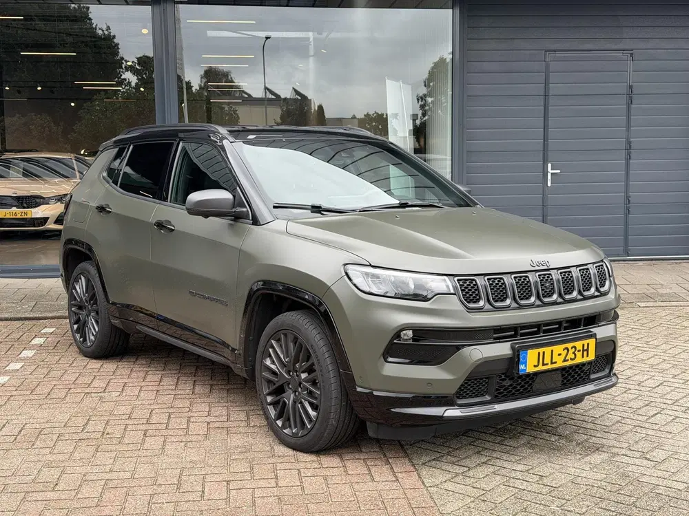 Jeep Compass 1.3T S MAT GROEN KLEUR uit 2022, foto 4