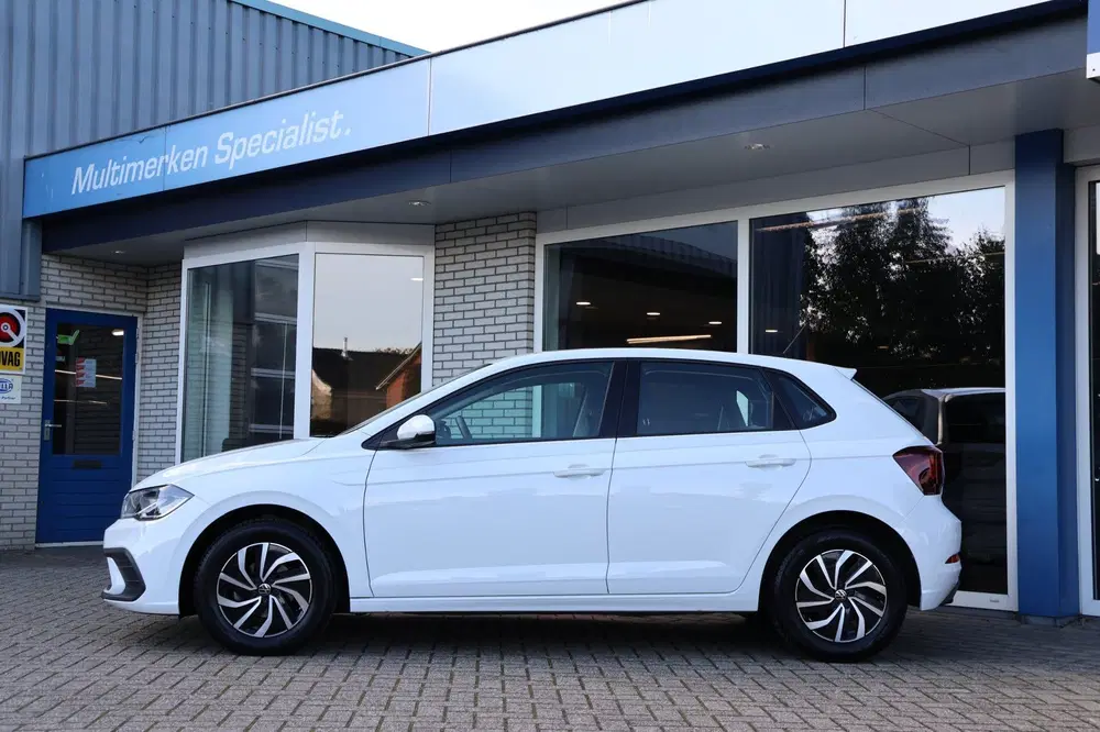 Volkswagen Polo 1.0 TSI Life DSG Lane-assist Carplay Cruis uit 2022, foto 13