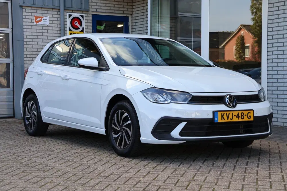 Volkswagen Polo 1.0 TSI Life DSG Lane-assist Carplay Cruis uit 2022, foto 6