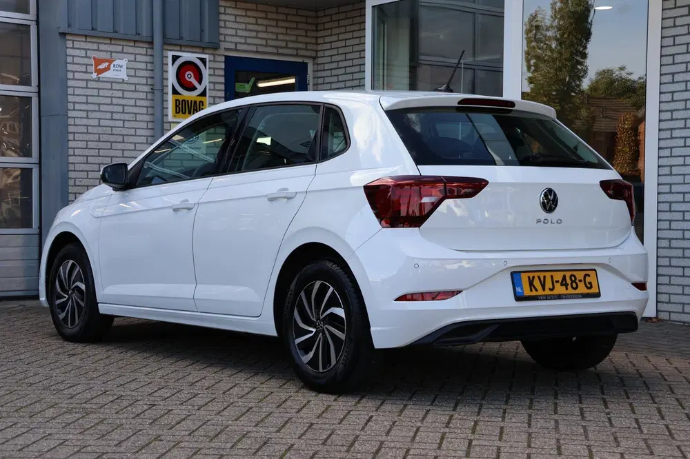 Volkswagen Polo 1.0 TSI Life DSG Lane-assist Carplay Cruis uit 2022, foto 8