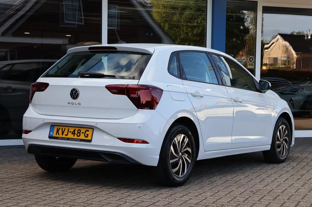 Volkswagen Polo 1.0 TSI Life DSG Lane-assist Carplay Cruis uit 2022, foto 9