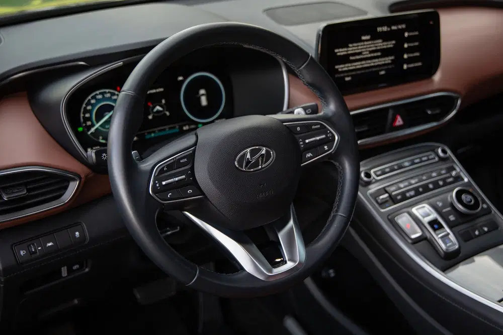 Hyundai SANTA FE 1.6 T-GDI HEV Comfort Smart Sky uit 2023, foto 12