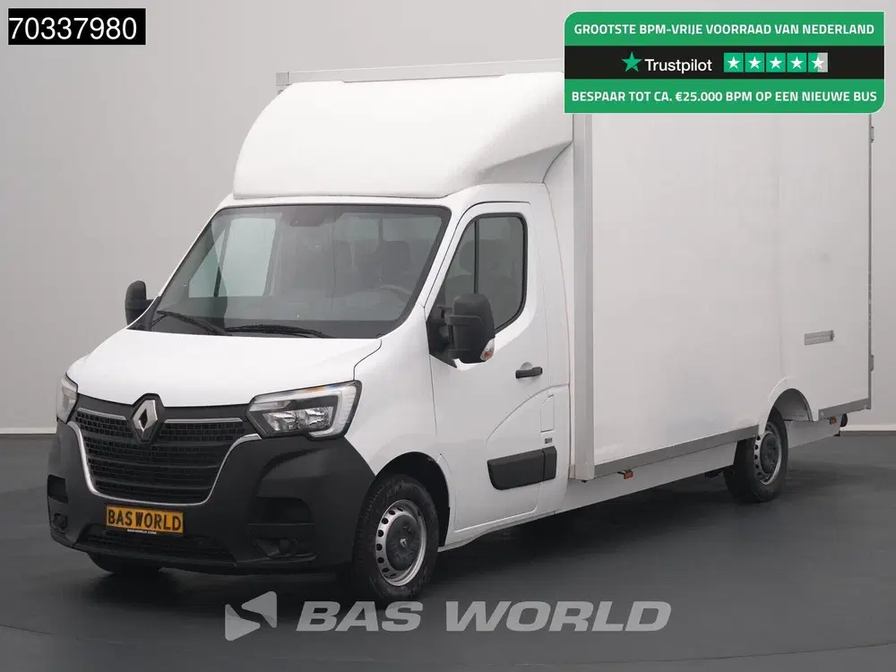 Renault Master 145PK Lowliner Bakwagen LED Navi Airco Cru uit 2024
